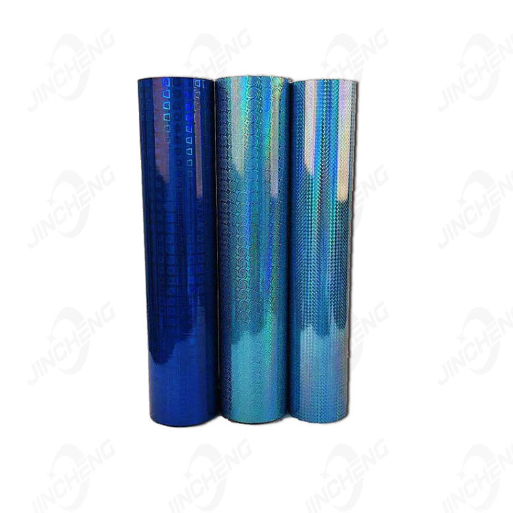 Blue BOPP Holographic Films