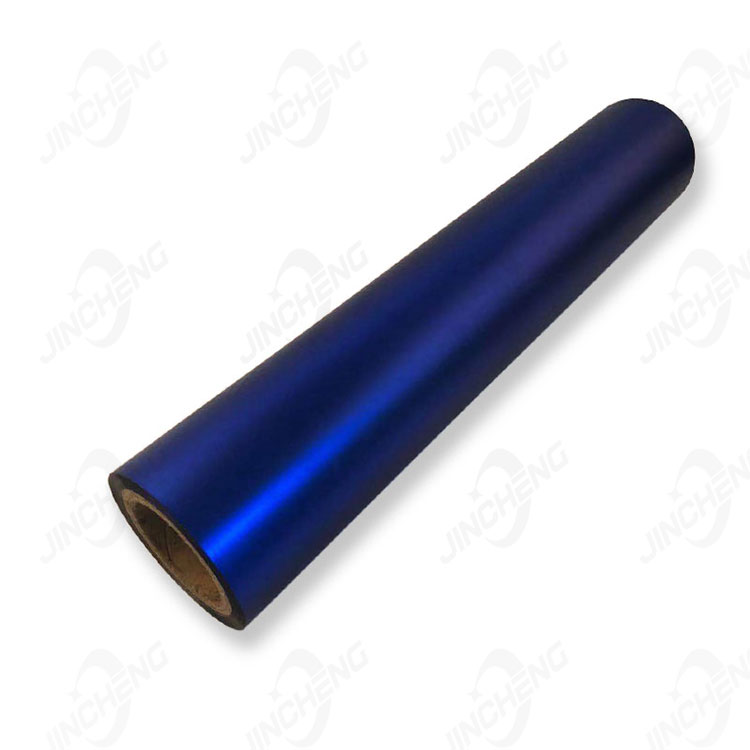 Blue BOPP Matte Film