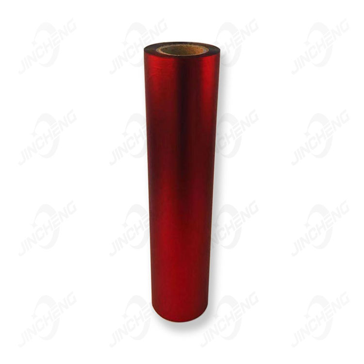 Red BOPP Matte Film